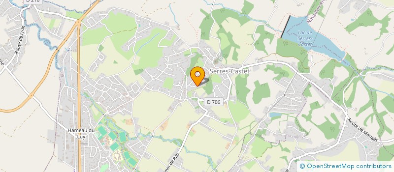 localisation de l'entreprise VERPAGNE à SERRES-CASTET