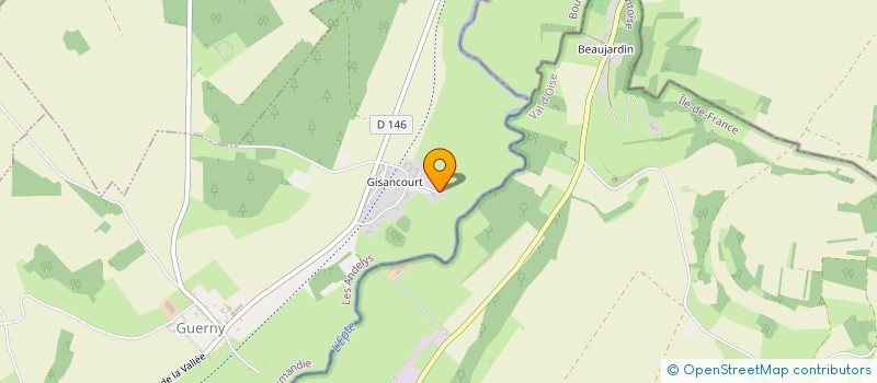 localisation de l'entreprise VERPAL  GUERNY