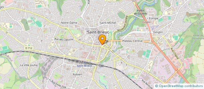 localisation de l'entreprise VERPHONE à SAINT-BRIEUC