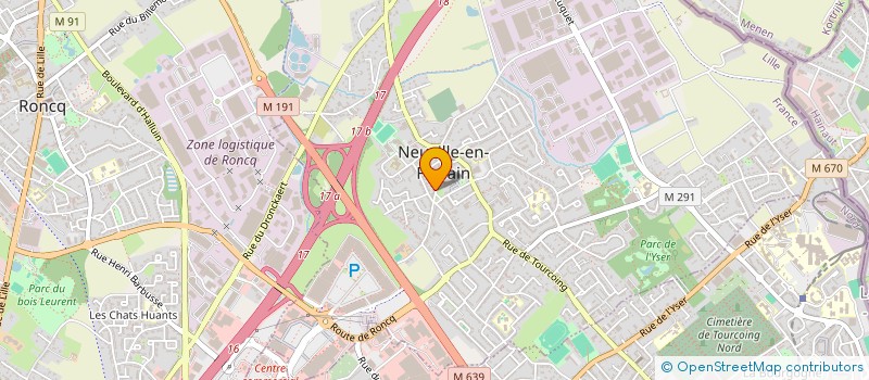 localisation de l'entreprise VERPLANCK INVESTISSEMENT à NEUVILLE-EN-FERRAIN