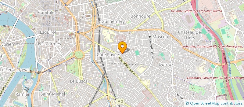 localisation de l'entreprise VERPOM & LILAROZ à TOULOUSE