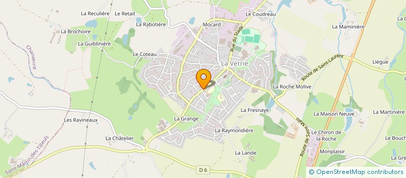 localisation de l'entreprise VERR'IMMO  CHANVERRIE