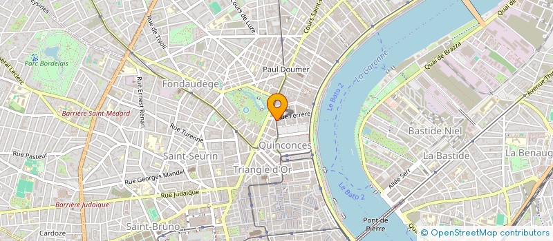 localisation de l'entreprise VERRAZZANO VENTURE  BORDEAUX