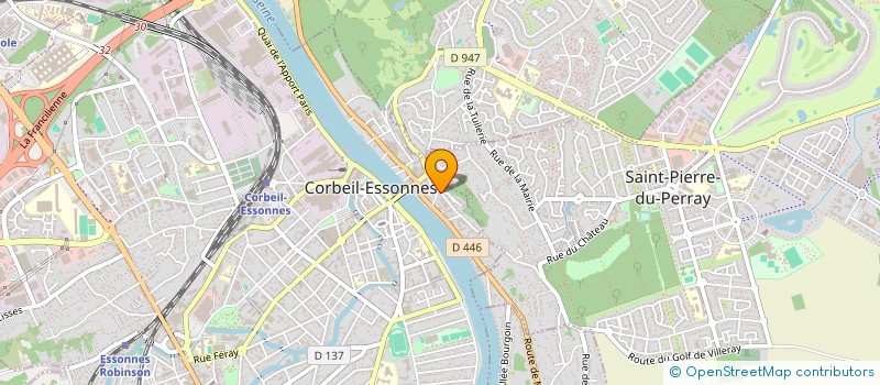 localisation de l'entreprise VERRE EN SCENE à CORBEIL-ESSONNES