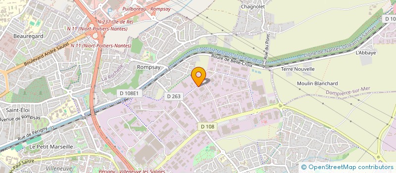 localisation de l'entreprise VERRE MARINE à PERIGNY
