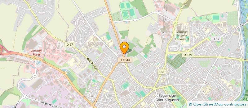 localisation de l'entreprise VERRE SERVICE à SAINT QUENTIN