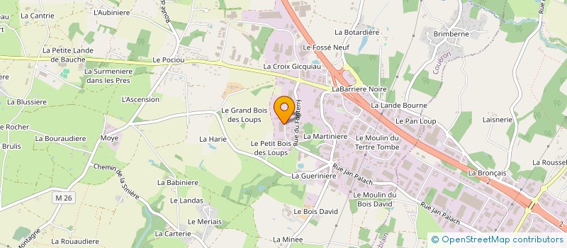 localisation de l'entreprise VERRE SOLUTIONS à COUERON