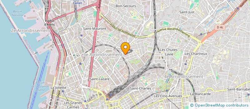 localisation de l'entreprise VERRE TO VERT à MARSEILLE
