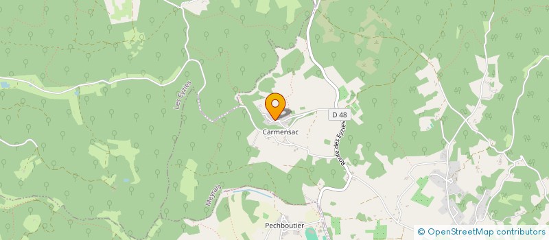 localisation de l'entreprise VERRERIE DE MEYRALS à MEYRALS