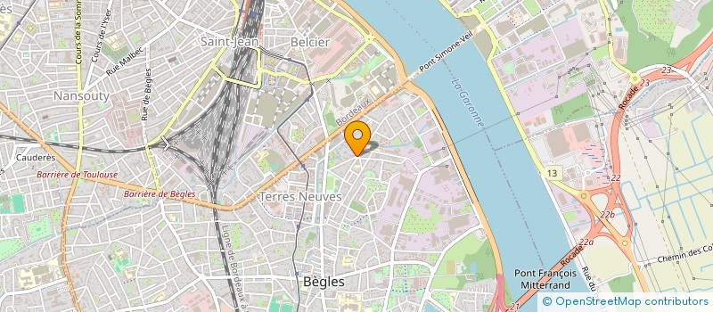 localisation de l'entreprise VERRERIE SOUFFLEE BOUCHE BEGLAISE à BEGLES