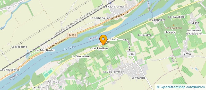 localisation de l'entreprise VERRERIEDARTDAMBOISE PATRICK LEPAGE  CHARGE