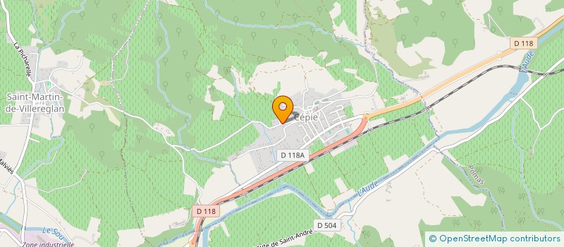 localisation de l'entreprise VERRES ETC à CEPIE