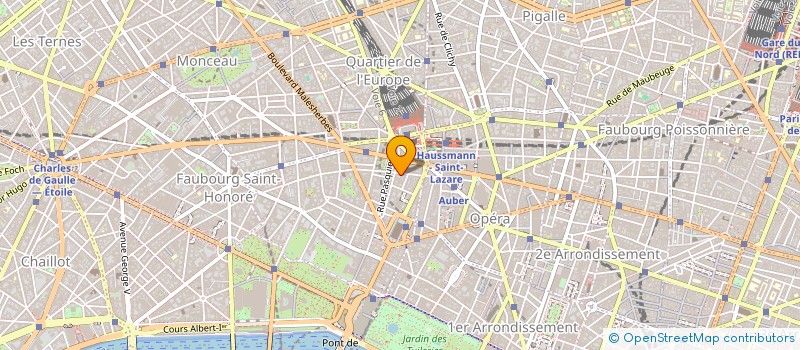 localisation de l'entreprise VERRES POUR LE FORMAGE DES METAUX à PARIS