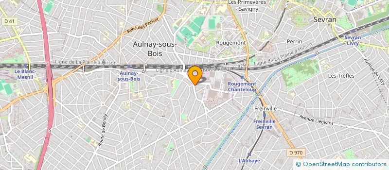 localisation de l'entreprise VERRIERE CONCEPT à AULNAY-SOUS-BOIS