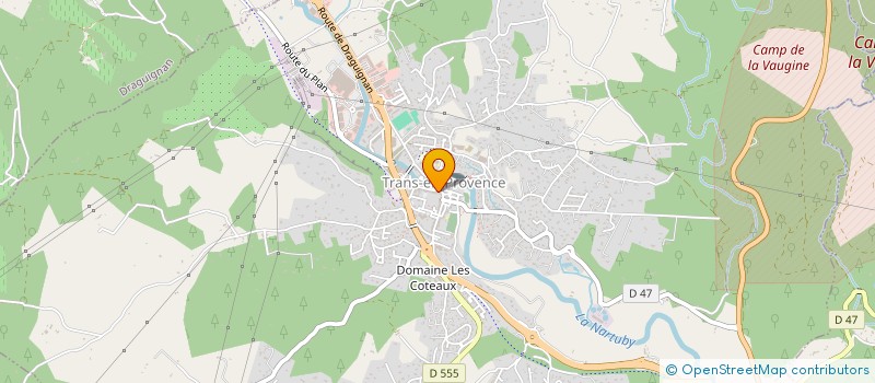 localisation de l'entreprise VERRIGRAPH à TRANS-EN-PROVENCE