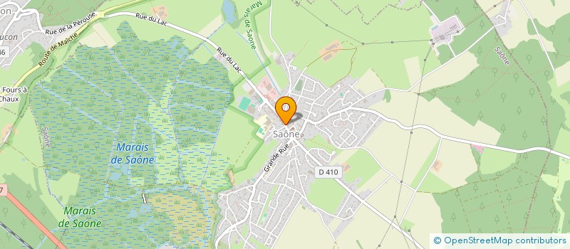 localisation de l'entreprise VERRITEC à SAONE