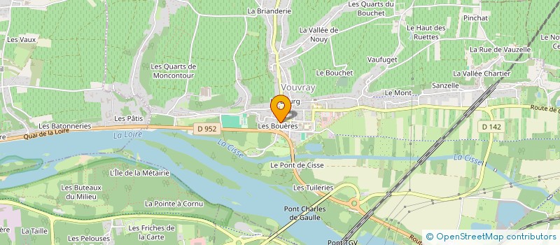 localisation de l'entreprise VERRONYL CORPORATION à VOUVRAY