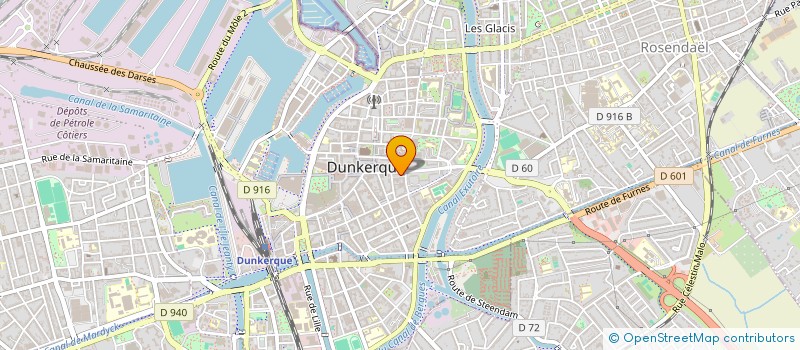 localisation de l'entreprise VERROU à DUNKERQUE