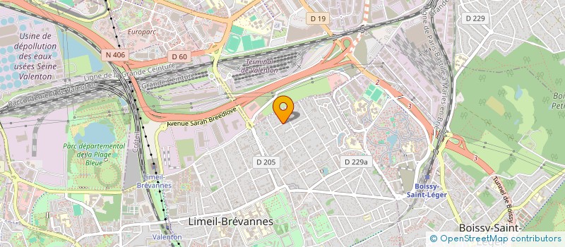 localisation de l'entreprise VERROU CHRONO à LIMEIL-BREVANNES