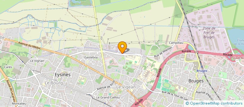 localisation de l'entreprise VERROUILLE & VADROUILLE  EYSINES