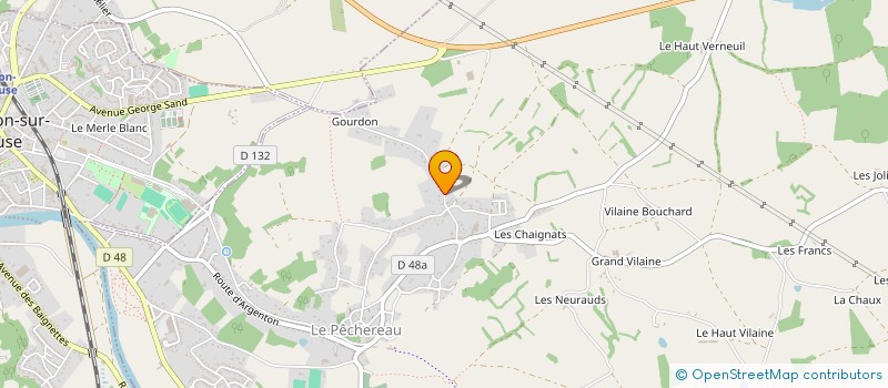 localisation de l'entreprise VERRY à LE PECHEREAU