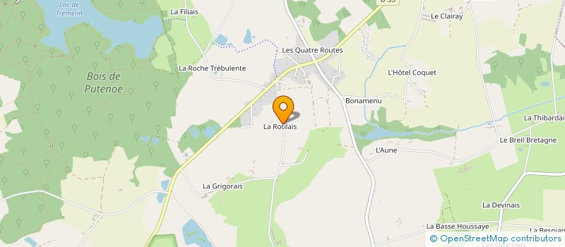 localisation de l'entreprise VERS 1 AILLEURS  IFFENDIC