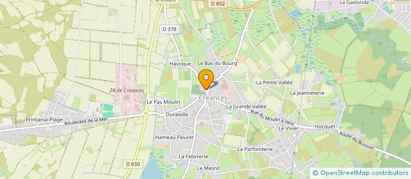 localisation de l'entreprise VERS 2 MAINS  CREANCES