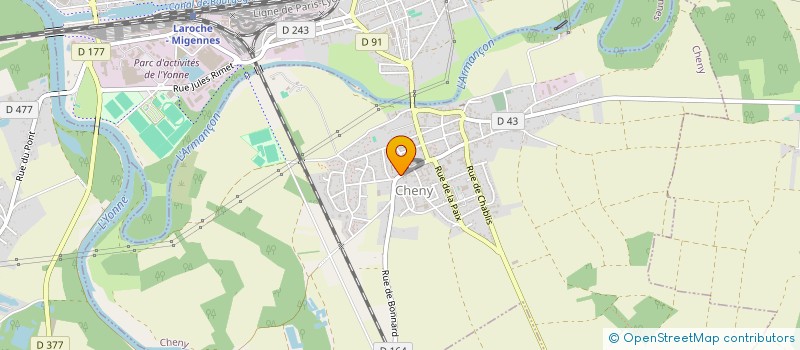 localisation de l'entreprise VERS HORIZON  CHENY