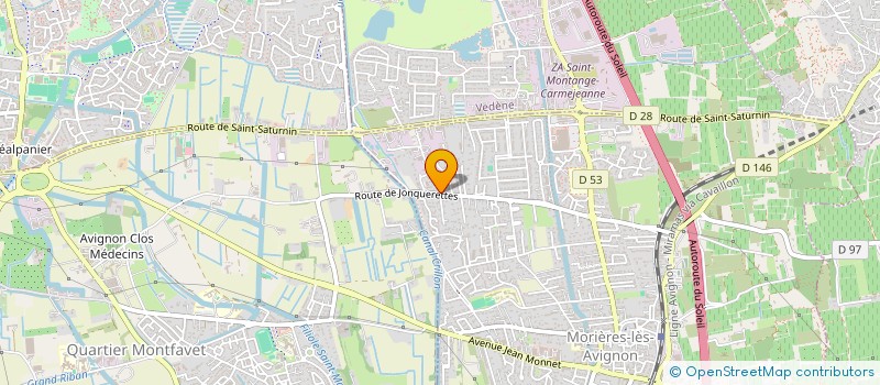 localisation de l'entreprise VERS L'ACIER à MORIERES-LES-AVIGNON