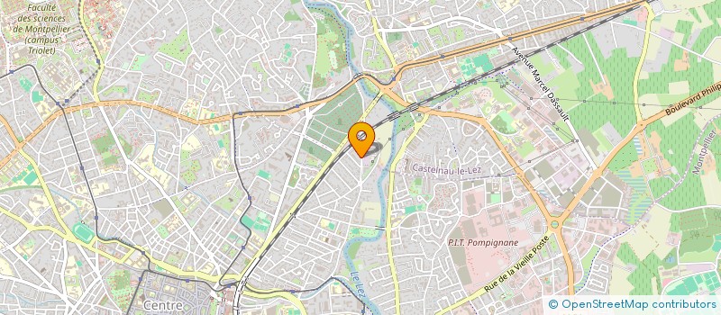 localisation de l'entreprise VERS L'AVENIR à MONTPELLIER