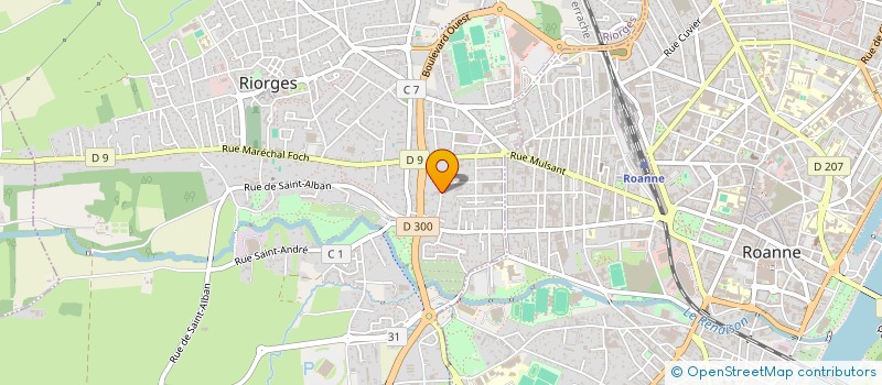 localisation de l'entreprise VERS L AVENIR FOYER SOCIAL à RIORGES