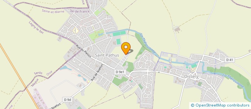 localisation de l'entreprise VERS L'INTEGRATION DE LA POPULATION  SAINT-PATHUS