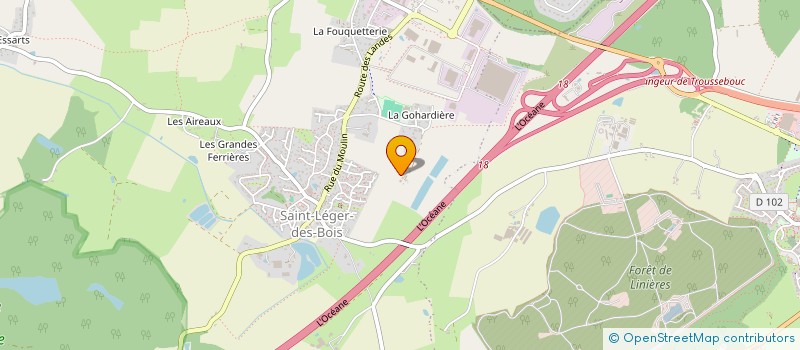 localisation de l'entreprise VERS LA ROUSSE  SAINT-AUGUSTIN-DES-BOIS