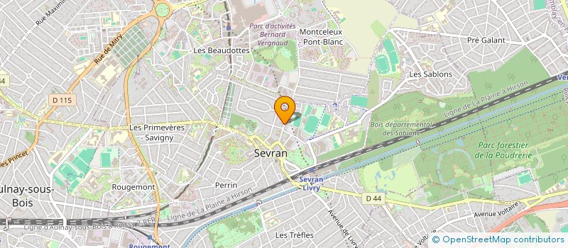 localisation de l'entreprise VERS LE BUT à NANTEUIL-LES-MEAUX