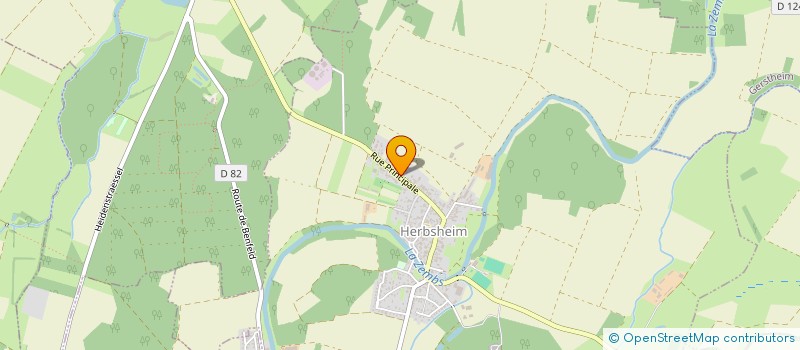 localisation de l'entreprise VERS LE LANGAGE OH RAL  DIEBOLSHEIM