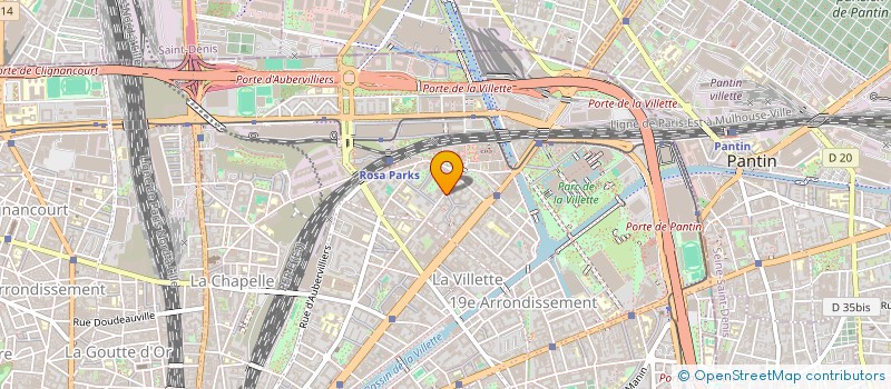 localisation de l'entreprise VERS LE LARGE  PARIS