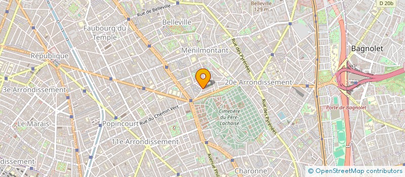 localisation de l'entreprise VERS LE VIN  PARIS