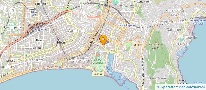localisation de l'entreprise VERS LES METIERS D ART à NICE