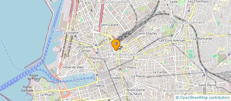 localisation de l'entreprise VERS MARSEILLE SANS SIDA ET SANS HEPATITES à MARSEILLE 1
