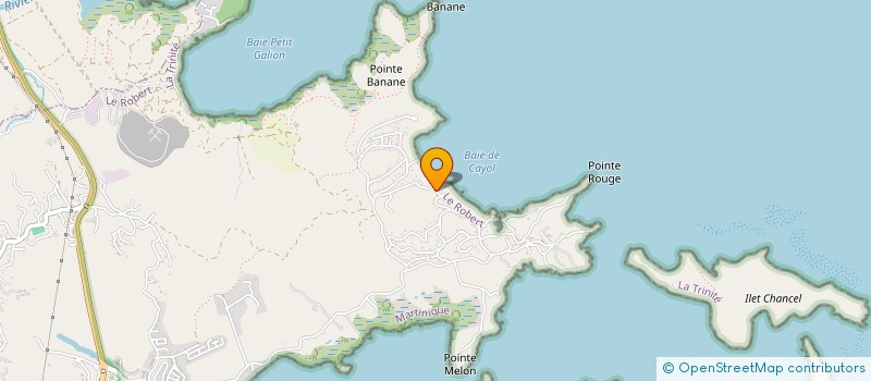 localisation de l'entreprise VERS MER  LE ROBERT