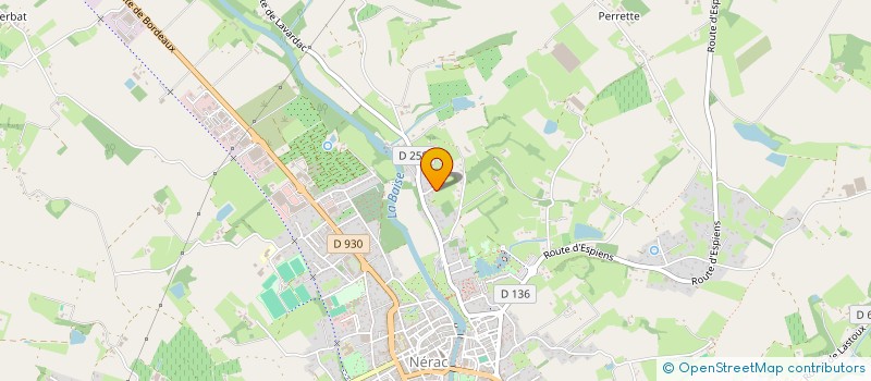 localisation de l'entreprise VERS SOI  NERAC