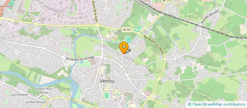 localisation de l'entreprise VERS TOUT TRAD'  VERTOU