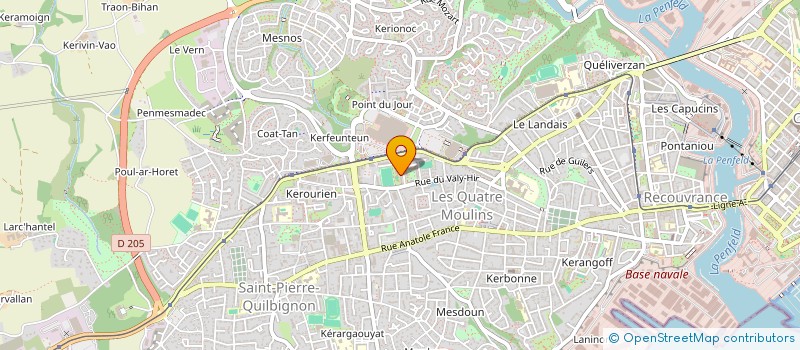 localisation de l'entreprise VERS UN RESEAU D'ACHAT EN COMMUN à BREST