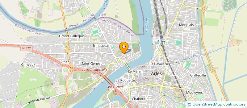 localisation de l'entreprise VERS UN TIERS-LIEU EN PAYS D'ARLES à ARLES