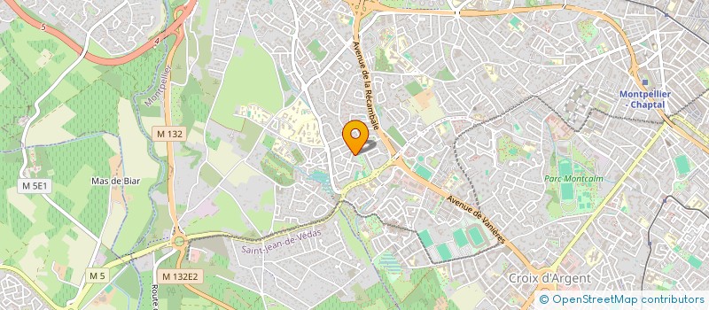 localisation de l'entreprise VERSA à MONTPELLIER