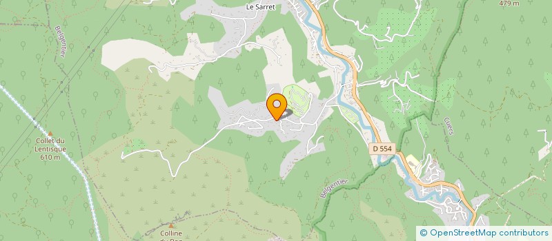 localisation de l'entreprise VERSA  BELGENTIER