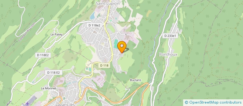 localisation de l'entreprise VERSACTIV'  COTEAUX DU LIZON