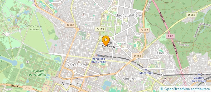 localisation de l'entreprise VERSAILLAISE PROPRIETAIRE DE LOCATIONS à VERSAILLES