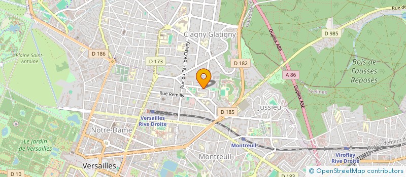 localisation de l'entreprise VERSAILLES ALIMENTAIRE à VERSAILLES