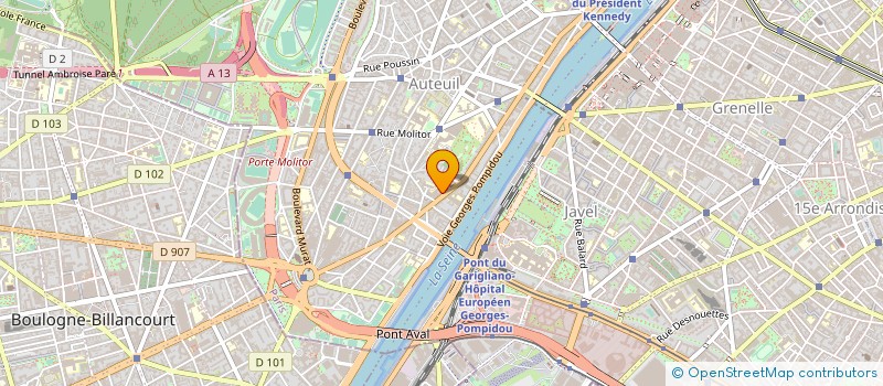 localisation de l'entreprise VERSAILLES AUTO SERVICE à PARIS